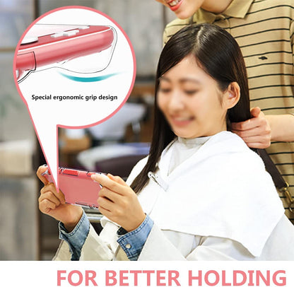 8PCS Case Compatible with Switch Lite, Carrying Case Accessories Kit, 1 Soft Silicon Case + 2 Screen Protector + 4 Thumb Caps + 1 Storage Carrying Coral